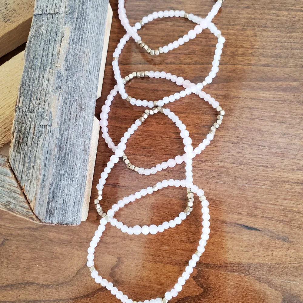 3 Sets - Stack Bracelets - Multi Style - Picture 4 of 6